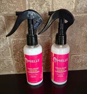 Mielle White Peony Leave-In Conditioner 2.4 fl oz Sulfate-Free lot of 2